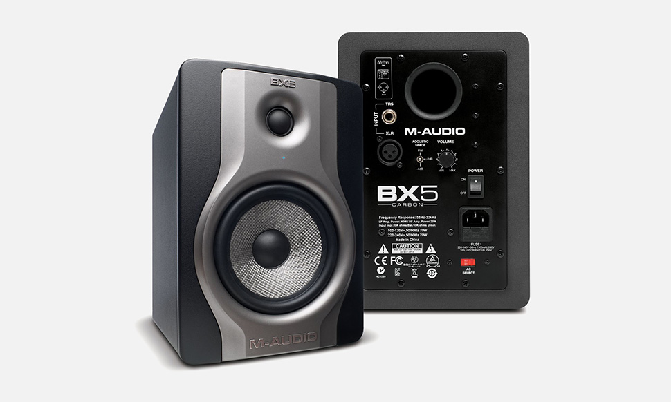 اسپیکر مانیتورینگ M-Audio BX5 Carbon - فروشگاه اینترنتی کالا استودیو