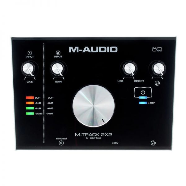 کارت صدا کارکرده در حد نو M-Audio M-Track 2X2
