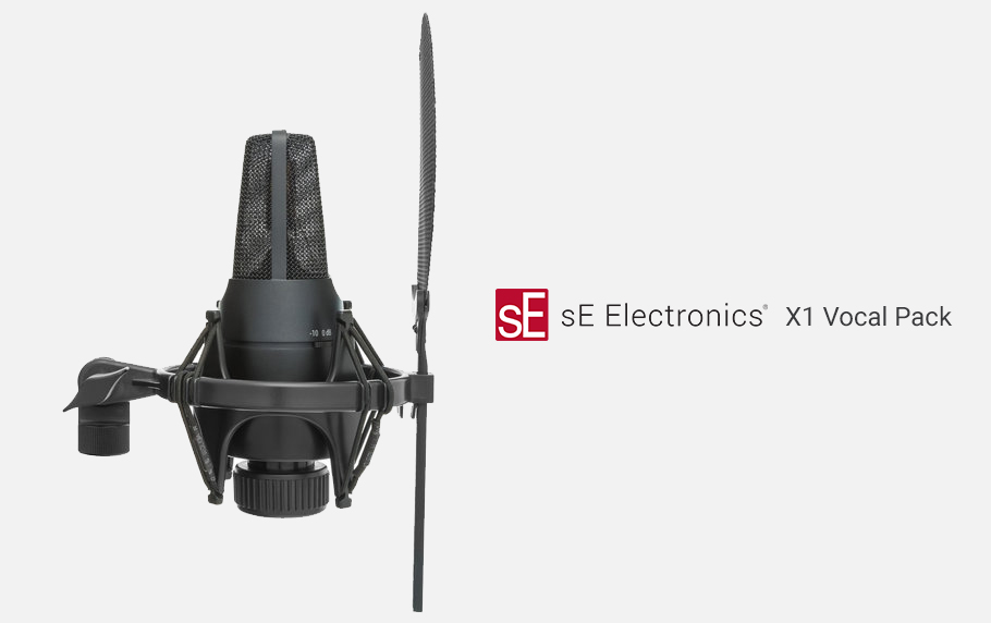 میکروفون sE Electronics X1 S Vocal Pack | خرید پک X1 S Vocal Pack | خرید میکروفون استودیویی | خرید میکروفون رود ان تی وان | sE Electronics | کالا استودیو