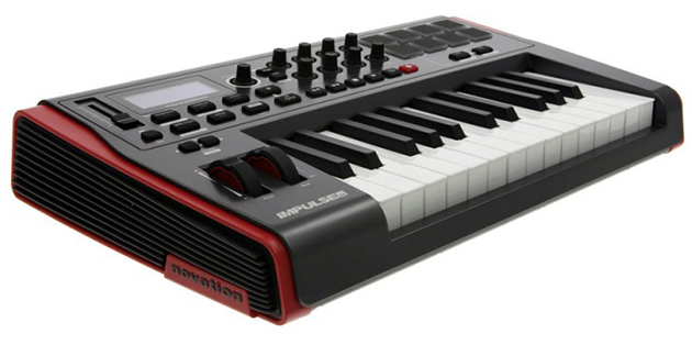 میدی کنترلر Novation Impulse 25 - فروشگاه اینترنتی کالا استودیو