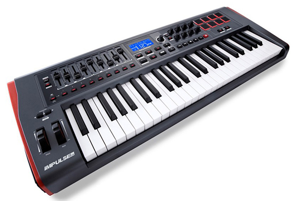 میدی کنترلر Novation Impulse 49 | میدی کنترلر | خرید میدی کنترلر | خرید و فروش انوع میدی کنترلر نو و کارکرده | خرید میدی کنترلر ن.یشن