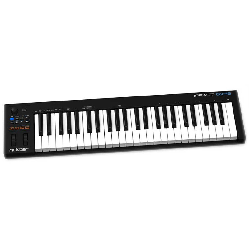 gx49-2- میدی کنترلر نکتار Nektar Impact GX49 - خرید میدی کنترلر - خرید میدی کیبورد - میدی کنترلر نکتار - میدی جی ایکس 61 - Nektar Impact GX49 - فروشگاه اینترنتی کالا استودیو