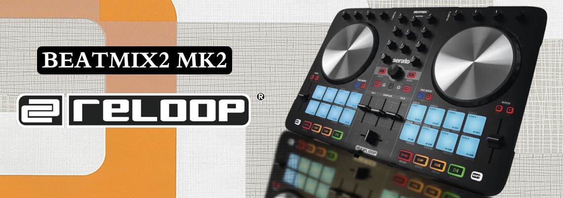 دی جی کنترلر ریلوپ Reloop Beatmix 2 MK2 - خرید دی جی کنترلر - دی جی کنترلر حرفه ای - دستگاه دی جی ارزان - دستگاه دی جی ریلوپ - ریلوپ Beatmix 2 MK2 - دی جی کنترلر ریلوپ - دی جی کنترلر Reloop - قیمت دی جی کنترلر - فروشگاه اینترنتی کالا استودیو