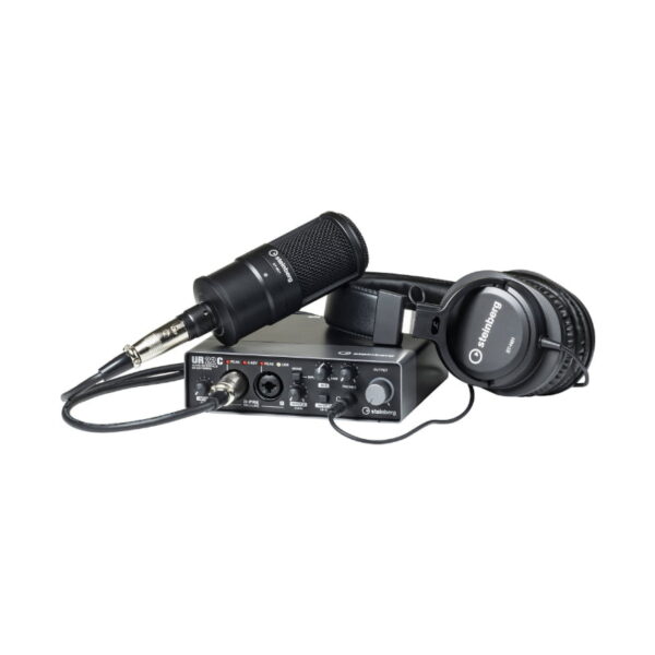 پکیج استودیویی Steinberg UR22C Recording Pack