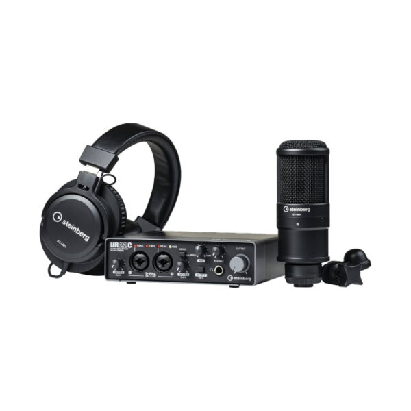 پکیج استودیویی اشتنبرگ Steinberg UR22C Recording Pack - خرید پکیج استودیویی - خرید کارت صدا - خرید باندل استودیویی - پکیج استودیویی اشتنبرگ - پکیج استودیویی Steinberg - پکیج استودیویی UR22C - اشتنبرگ UR22C - فروشگاه اینترنتی کالا استودیو