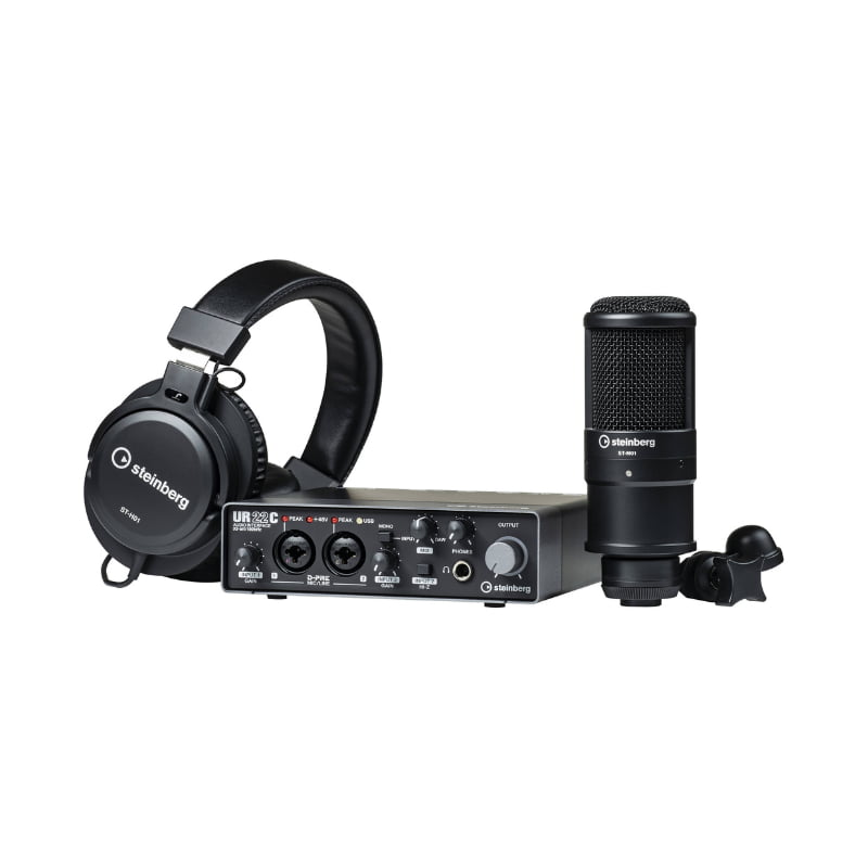 پکیج استودیویی Steinberg UR22C Recording Pack