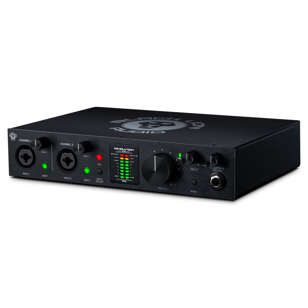 کارت صدا بلک لیون آدیو Black Lion Audio Revolution 2x2 (4) کارت صدا بلک لیون آدیو Black Lion Audio Revolution 2x2 یک محصول با کیفیت بسیار بالا و حرفه ای از یک برند معتبر و تخصصی میباشد که ارزش خرید بسیار بالایی دارد - خرید کارت صدا - کارت صدا بلک لاین - کارت صدا بلک لیون - کارت صدا حرفه ای - فروشگاه اینترنتی کالا استودیو