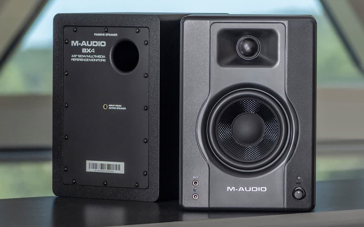 اسپیکر مانیتورینگ ام آدیو M-Audio BX4 - خرید اسپیکر مانیتورینگ - اسپیکر مانیتورینگ ارزان - اسپیکر مانیتورینگ ام ایدیو - اسپیکر مانیتورینگ M-Audio - اسپیکر BX4 - فروشگاه اینترنتی کالا استودیو
