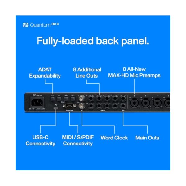 کارت صدا PreSonus Quantum HD 8