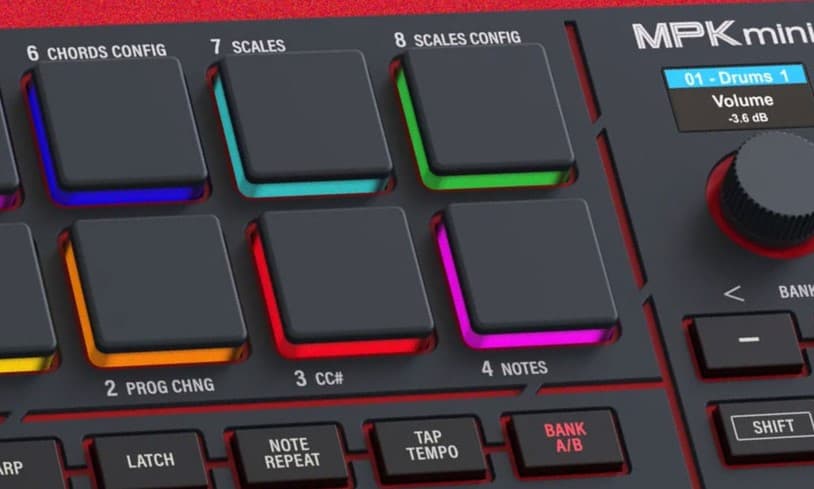 میدی کنترلر AKAI MPK Mini Mini IV - فروشگاه اینترنتی کالا استودیو میدی کنترلر آکایی AKAI MPK Mini IV - خرید میدی کنترلر - قیمت میدی کنترلر - خرید میدی کیبورد - میدی کنترلر آکایی - میدی کنترلر AKAI - میدی کنترلر ام پی کی مینی - میدی کنترلر 25 کلاویه - میدی کنترلر قابل حمل - میدی کیبورد کوچک - قیمت میدی کنترلر - آکایی MPK Mini IV - میدی کنترلر AKAI MPK Mini نسل چهار - فروشگاه اینترنتی کالا استودیو