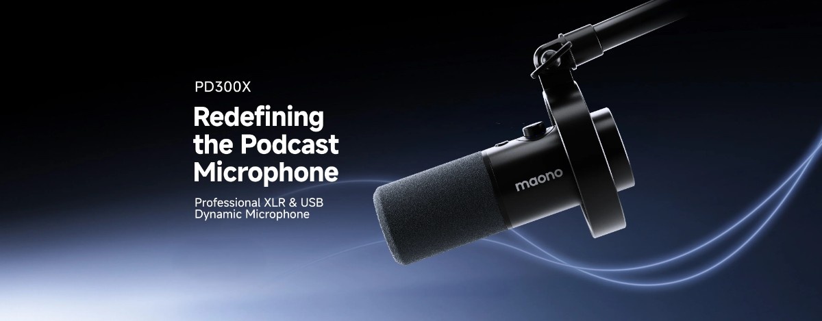 میکروفون Maono PD300XS - فروشگاه اینترنتی کالا استودیو میکروفون داینامیک ماونو Maono PD300XS - خرید میکروفون داینامیک یو اس بی - میکروفون یو اس بی - میکروفون داینامیک ماونو - میکروفون برای استریم - میکروفون برای پادکست - میکروفون داینامیک Maono - میکروفون ماونو PD300X - فروشگاه اینترنتی کالا استودیو